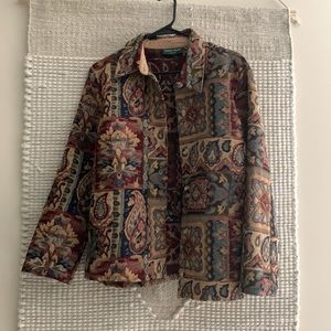 Nice patchwork light weight jacket